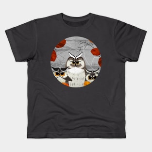 Moth Owls Kids T-Shirt